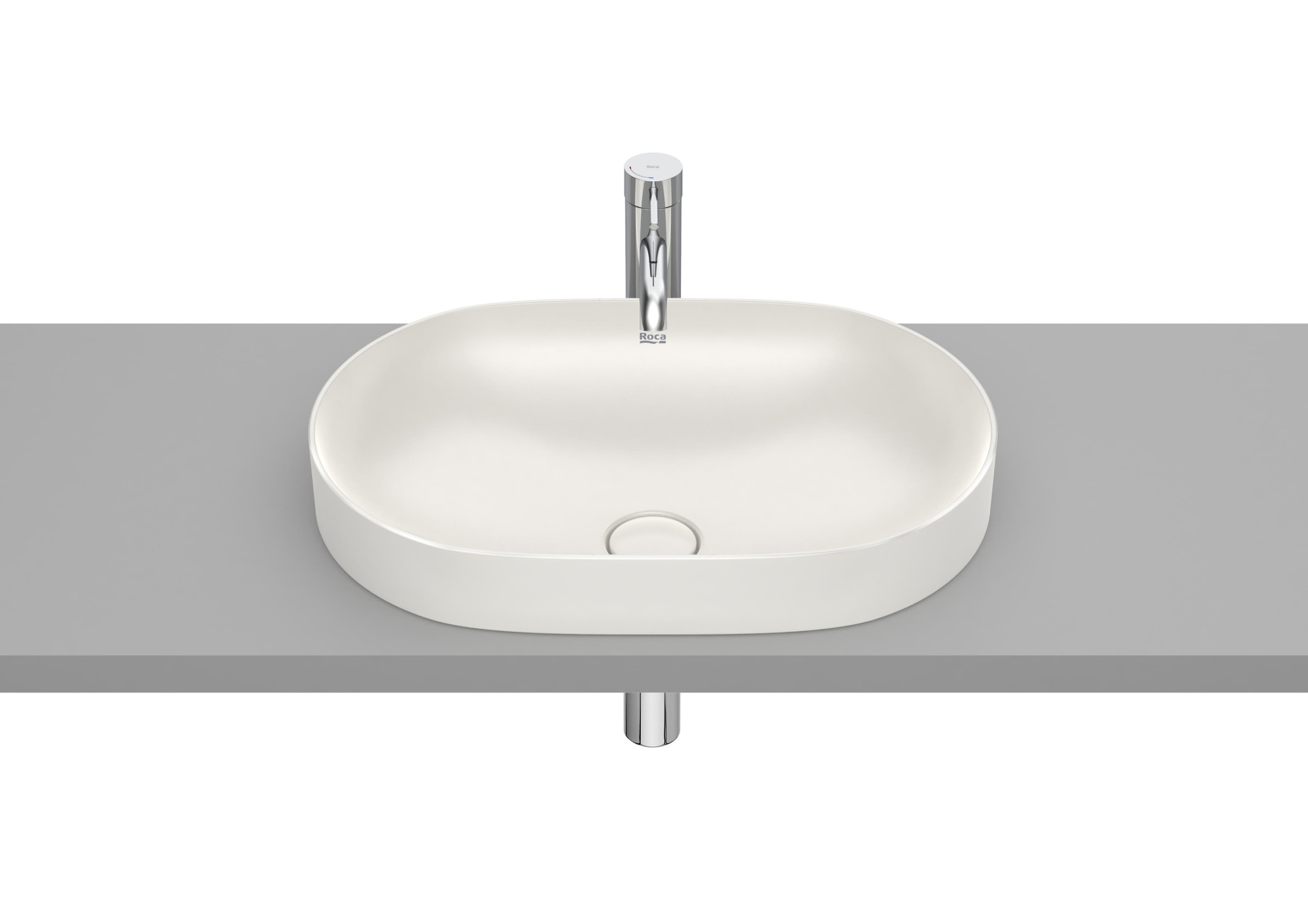 A327527650 ROUND - Умывальник FINECERAMIC® спасти ROCA Inspira 