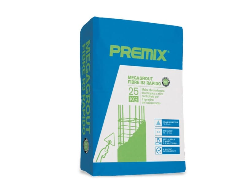 Тиксотропный волокнистый раствор для восстановления cls Premix MEGAGROUT FIBRE RAPIDO ARCH-00055814