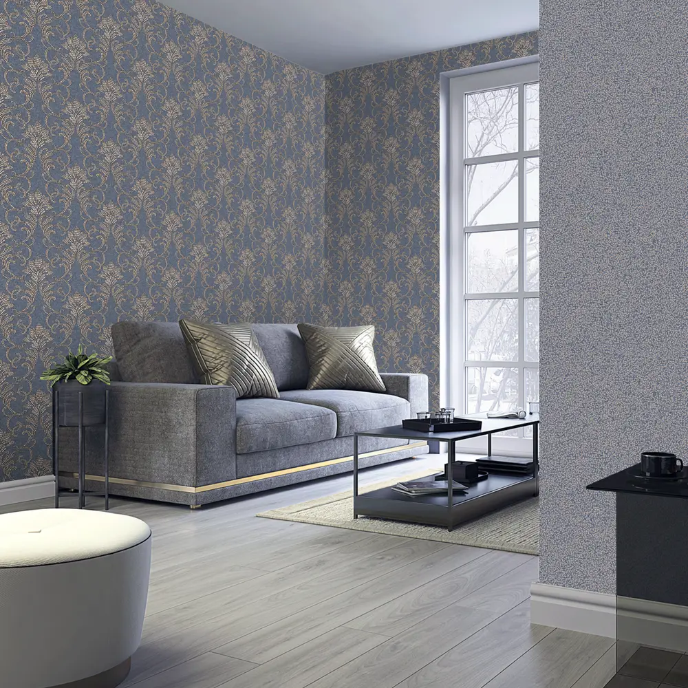 Обои флизелиновые Erismann Neochic синие 1.06 м 60060-06 83706377 STLM-2037449 - Вид №2