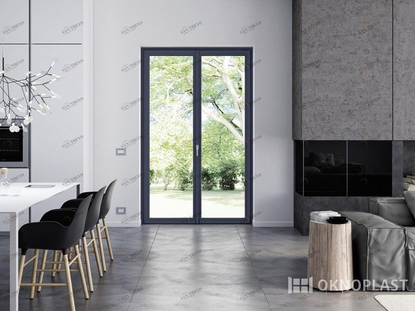 Oknoplast Двустворчатое окно из пвх Prolux sun-id-1466618