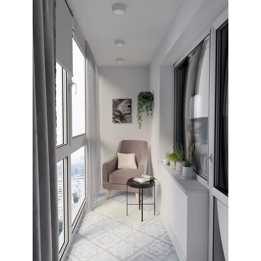 Santreyd Плинтус напольный универсальный белый 12 см 81971550 STLM-0016129 - Вид №8