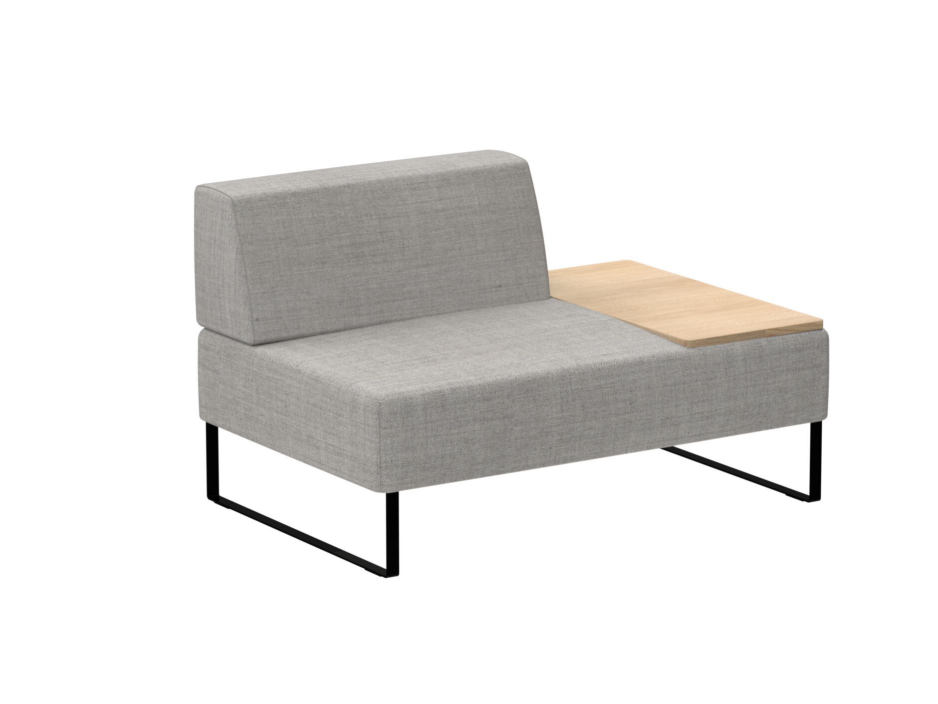 Кресло с салазками из ткани INCLASS ARCH-00068033 - Вид №1