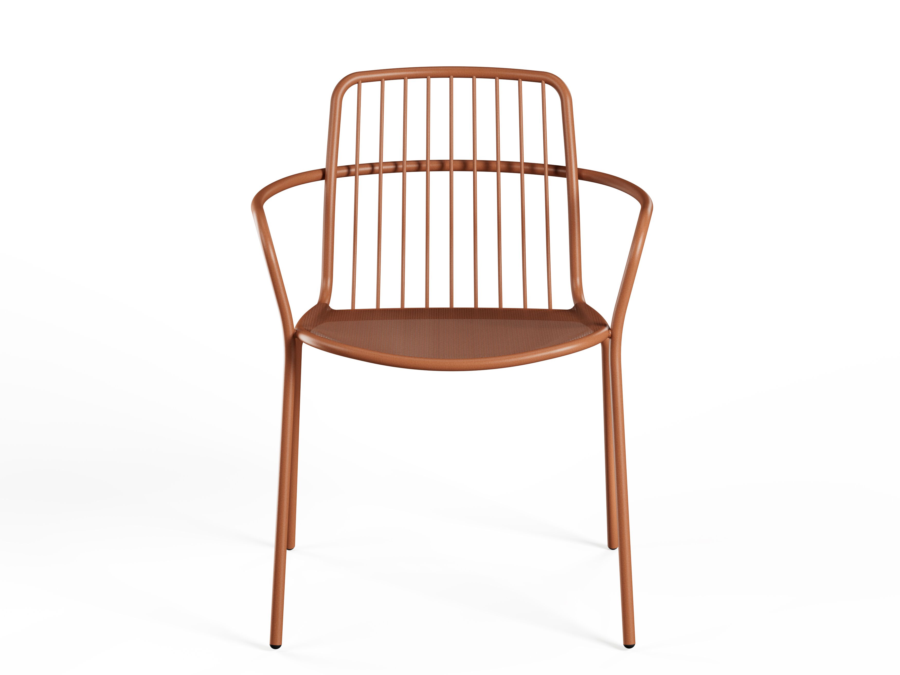 Стул из оцинкованной стали с подлокотниками emu ALISEA ARCH-00095470 - Вид №2