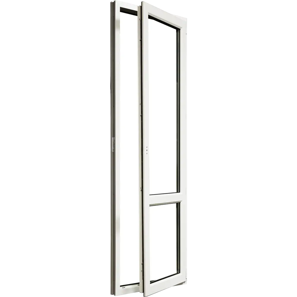 Балконная дверь Veka ПВХ белая/антрацит 2130x700 мм с индивидуальным замером 85488961 STLM-0063246 - Вид №1