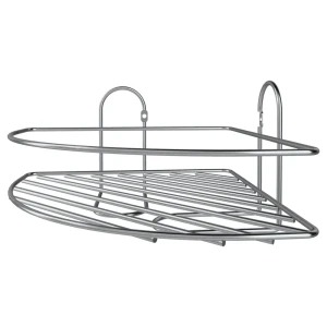 Полка для ванной Lemer Nil 23x12 см металл цвет хром