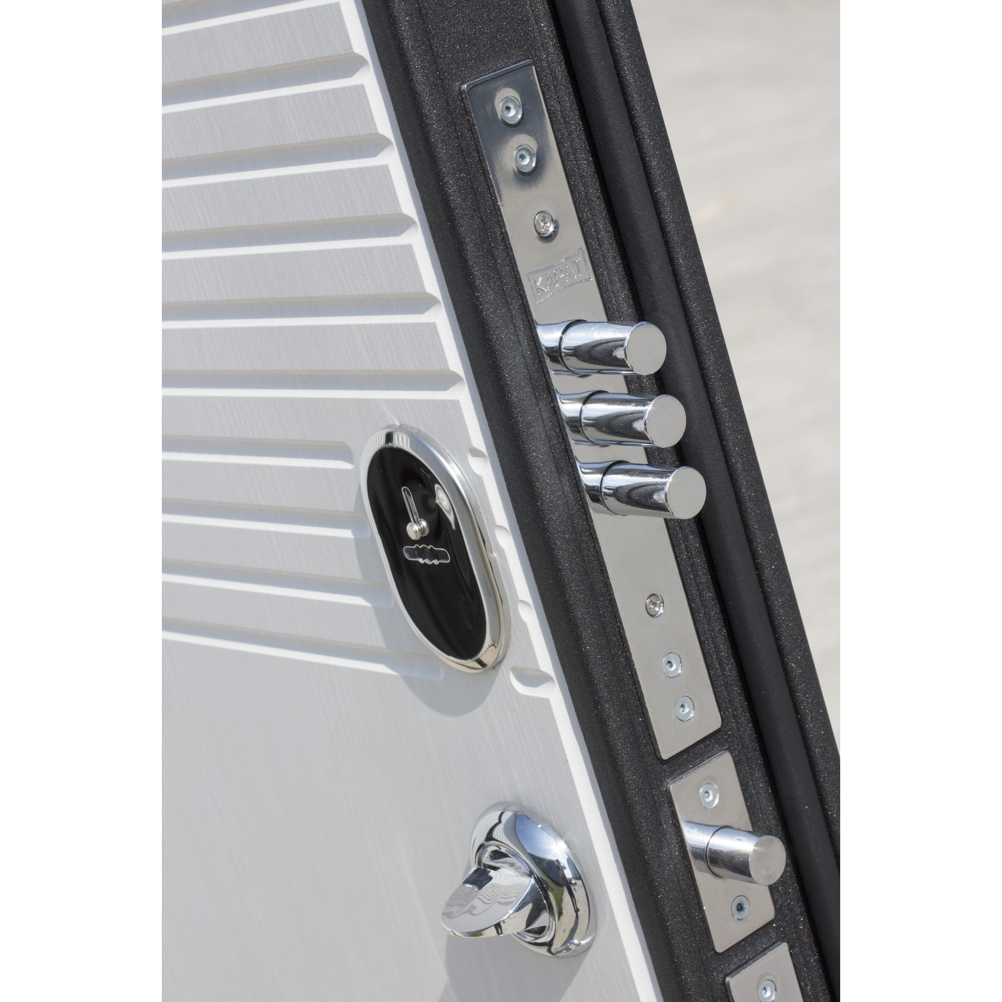 81960622 Дверь металлическая Гарда муар 960 мм левая, цвет дуб сонома Santreyd  - Вид №1