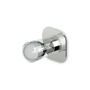 ZNU729 - R99779 Встроенный запорный кран, прямой 1/2 "F x 1/2" F. Zucchetti Nude