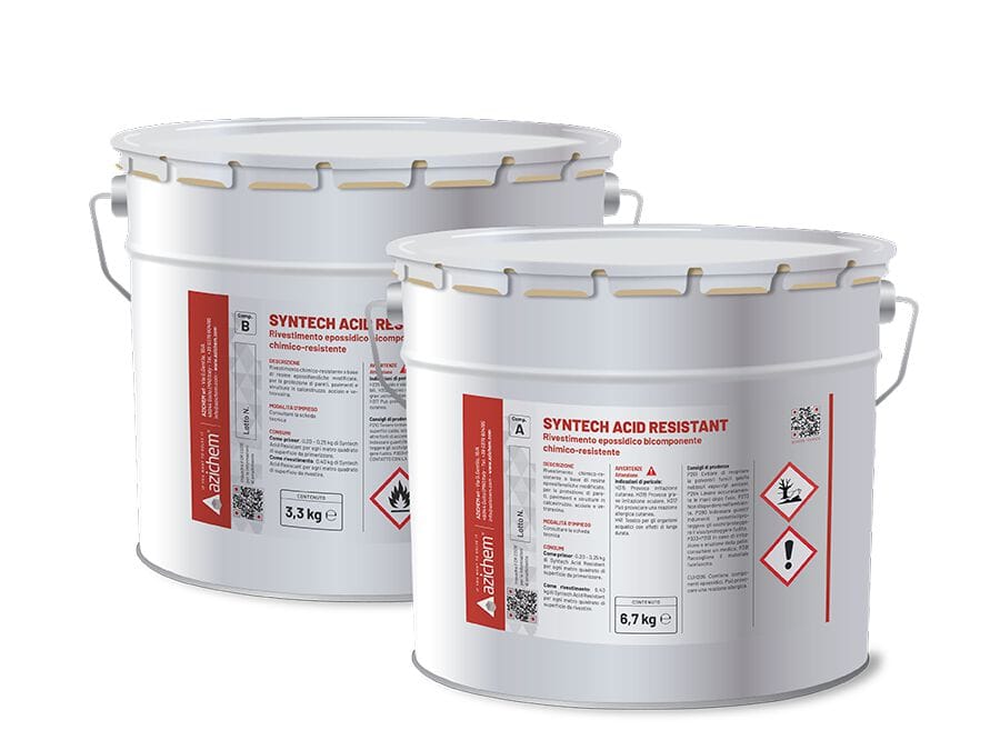 Химически стойкое двухкомпонентное эпоксидное покрытие Azichem SYNTECH ARCH-00098494 - Вид №1