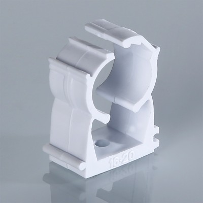 KP.S.1620 Кронштейн пластиковый самозащелкивающийся Valtec 16–20 мм  - Вид №5