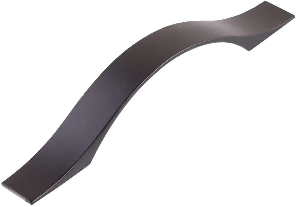 87007524 Ручка-скоба мебельная широкая 96 мм цвет черный STLM-1003517