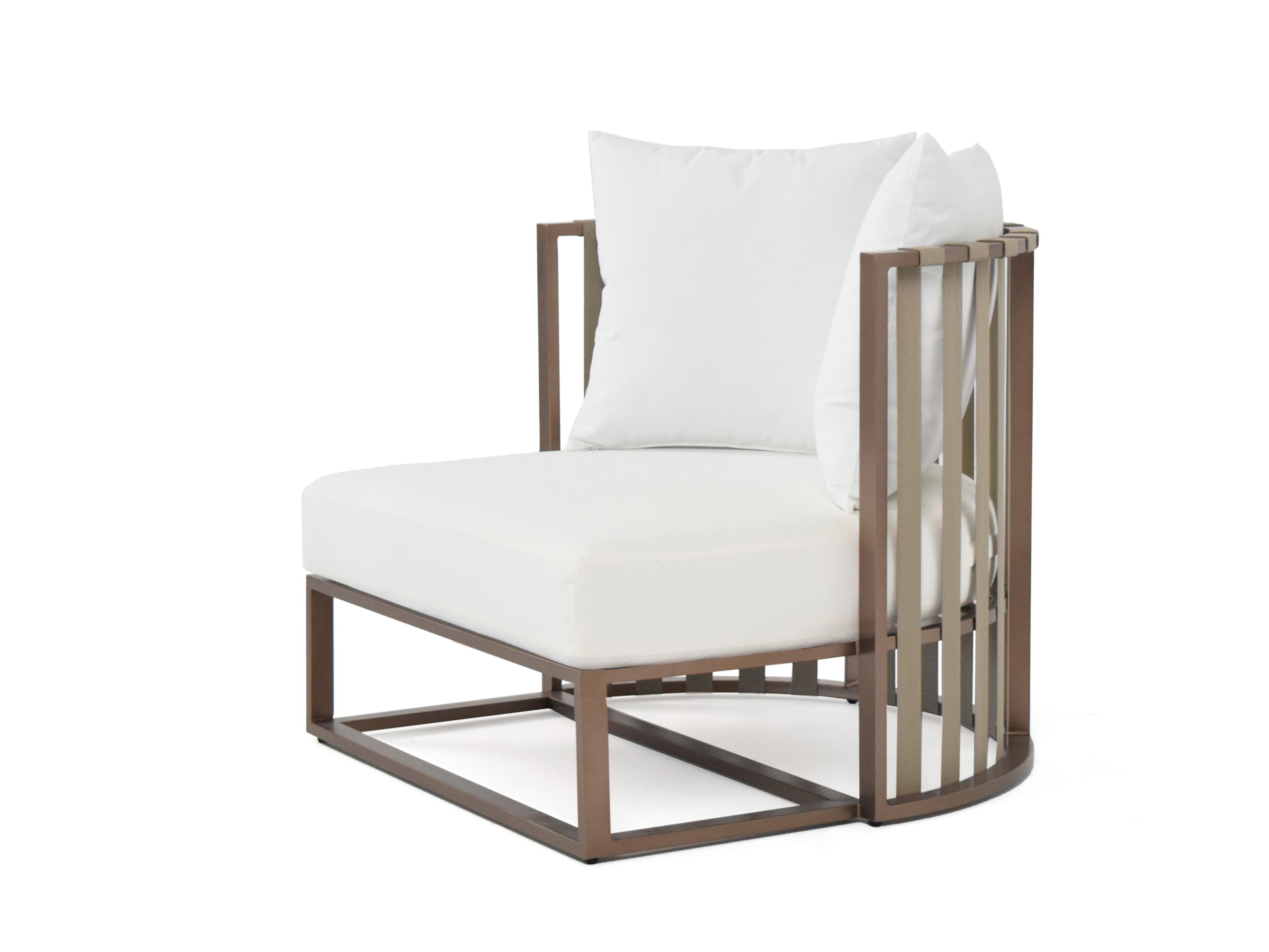 Алюминиевое садовое кресло с подлокотниками ABLE Богота ARCH-00071970