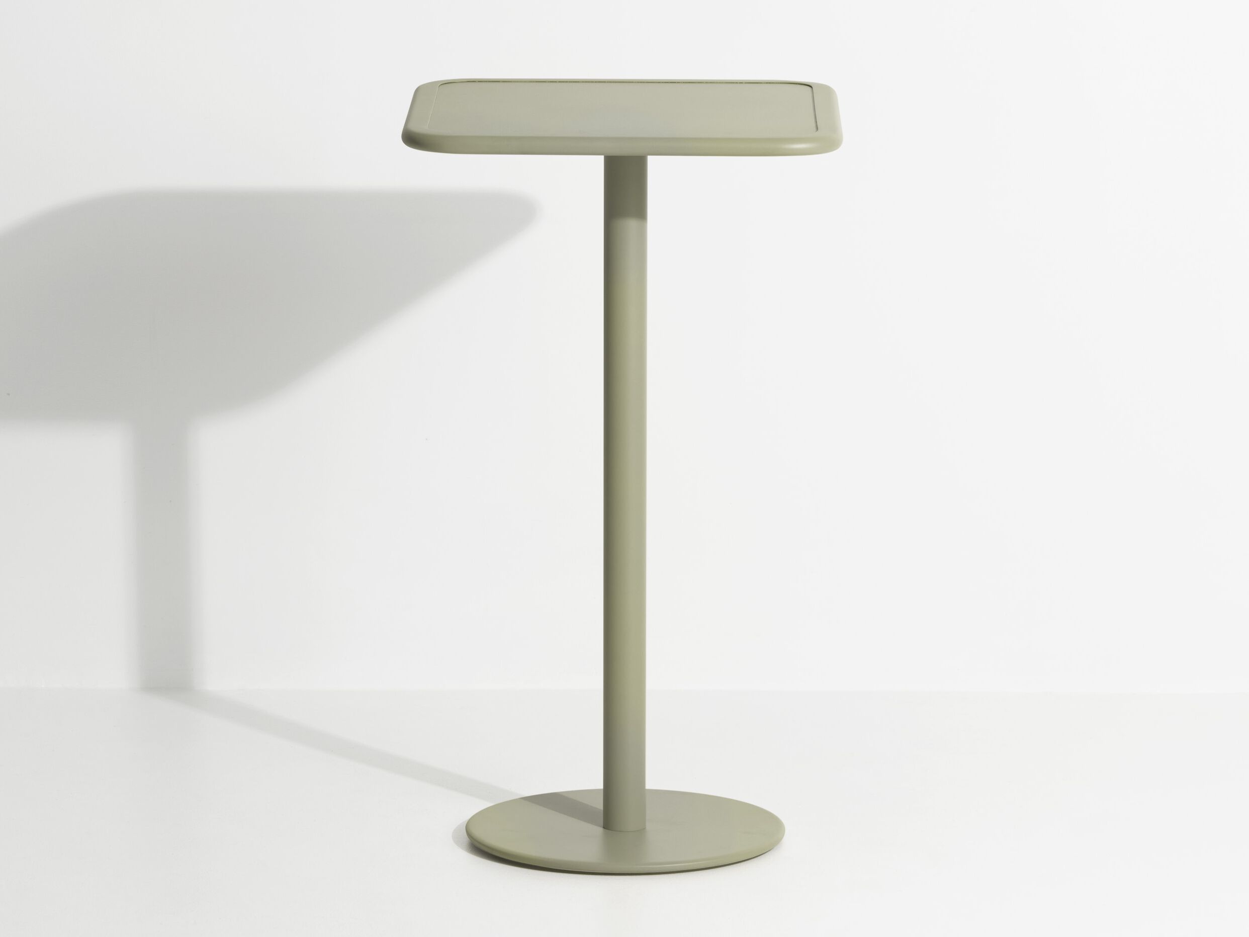 Высокий квадратный алюминиевый садовый стол с порошковым покрытием Petite Friture выходные ARCH-00039748 - Вид №18