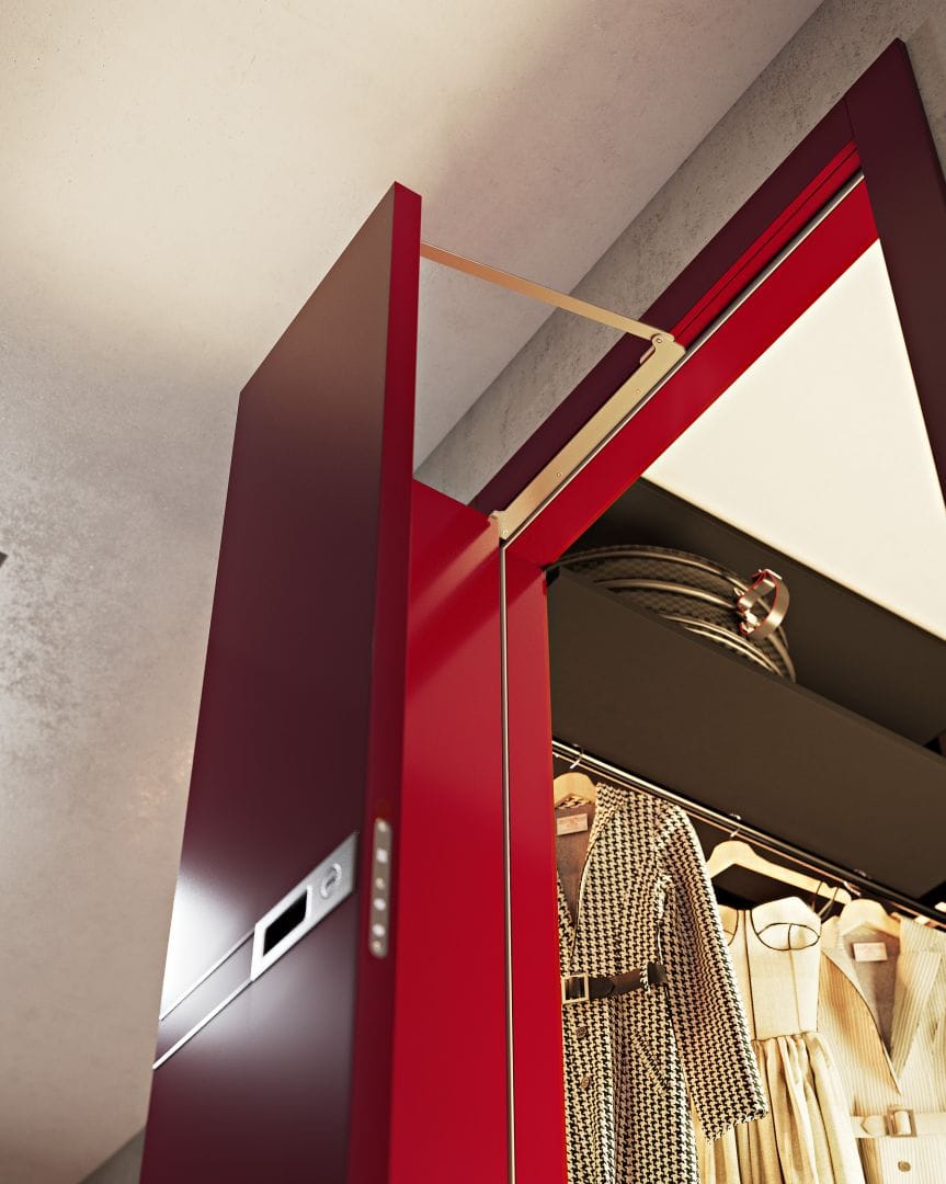 Деревянная книжная дверь Pail Serramenti LINEA ARCH-00077146 - Вид №2