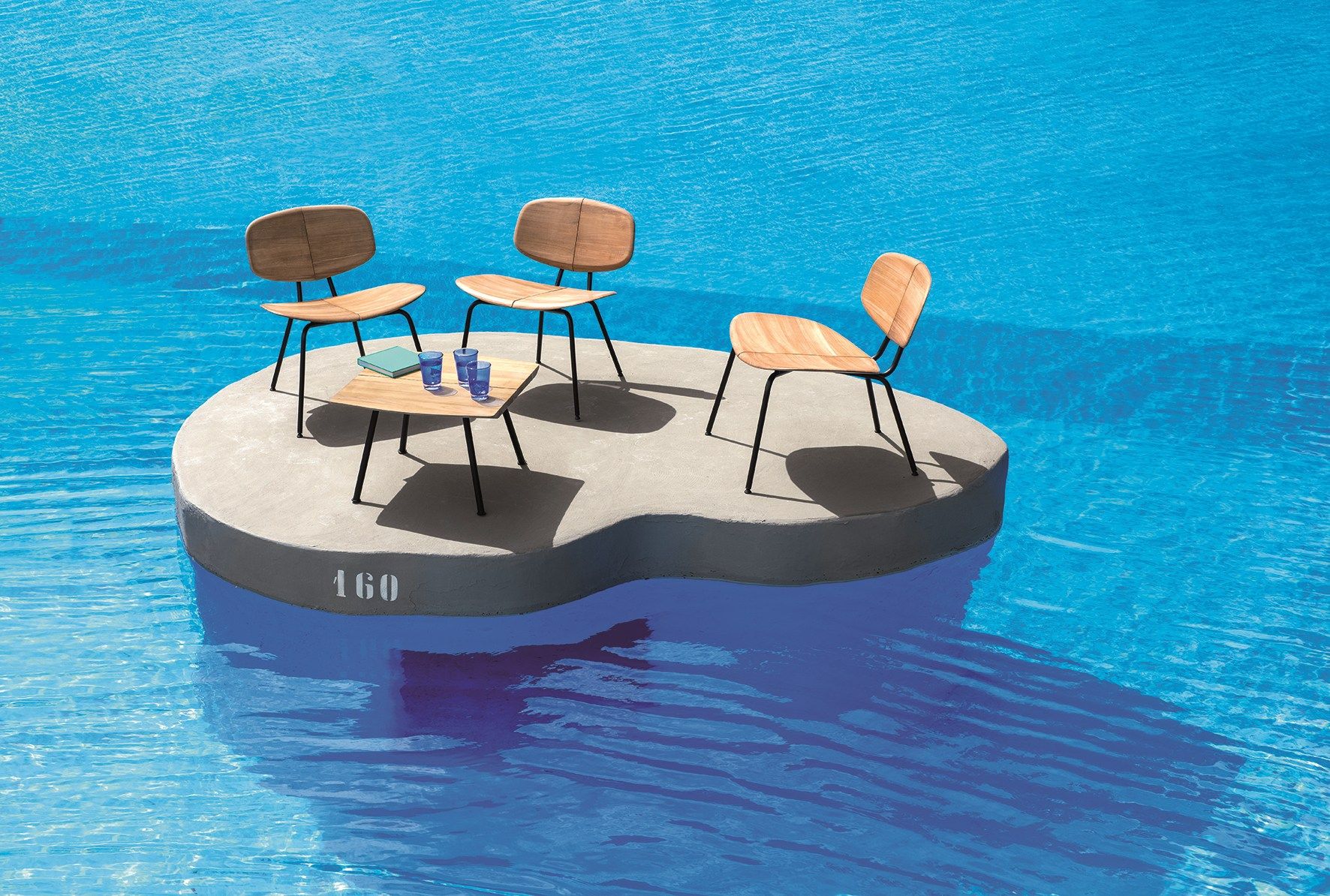 Стул для сада из тикового дерева Ethimo Агава ARCH-00118073 - Вид №5