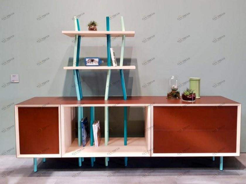 TrackDesign Книжный шкаф / буфет из стали и дерева Forest Ar3585000