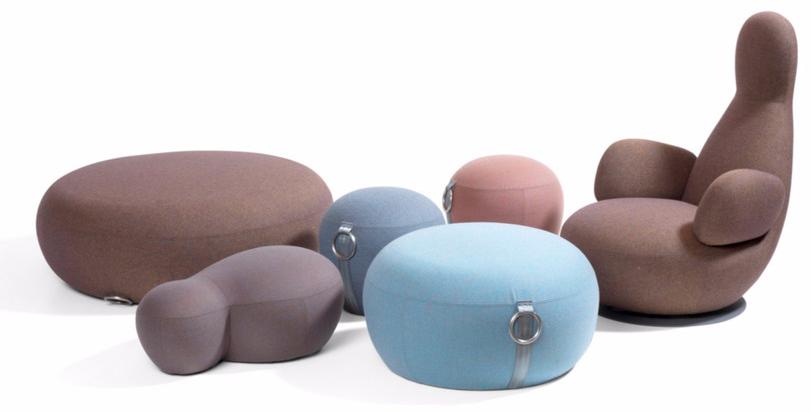 Blå Station Пуф из мягкой ткани  0543 Bla Station  - Вид №4