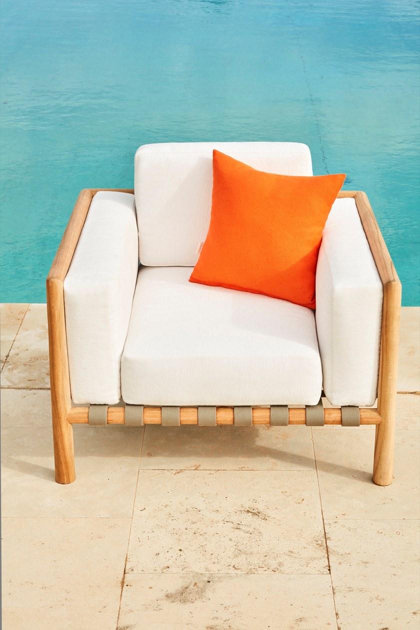 Unopiù Садовое кресло из тика и акрила Pevero Pevpol - Вид №1