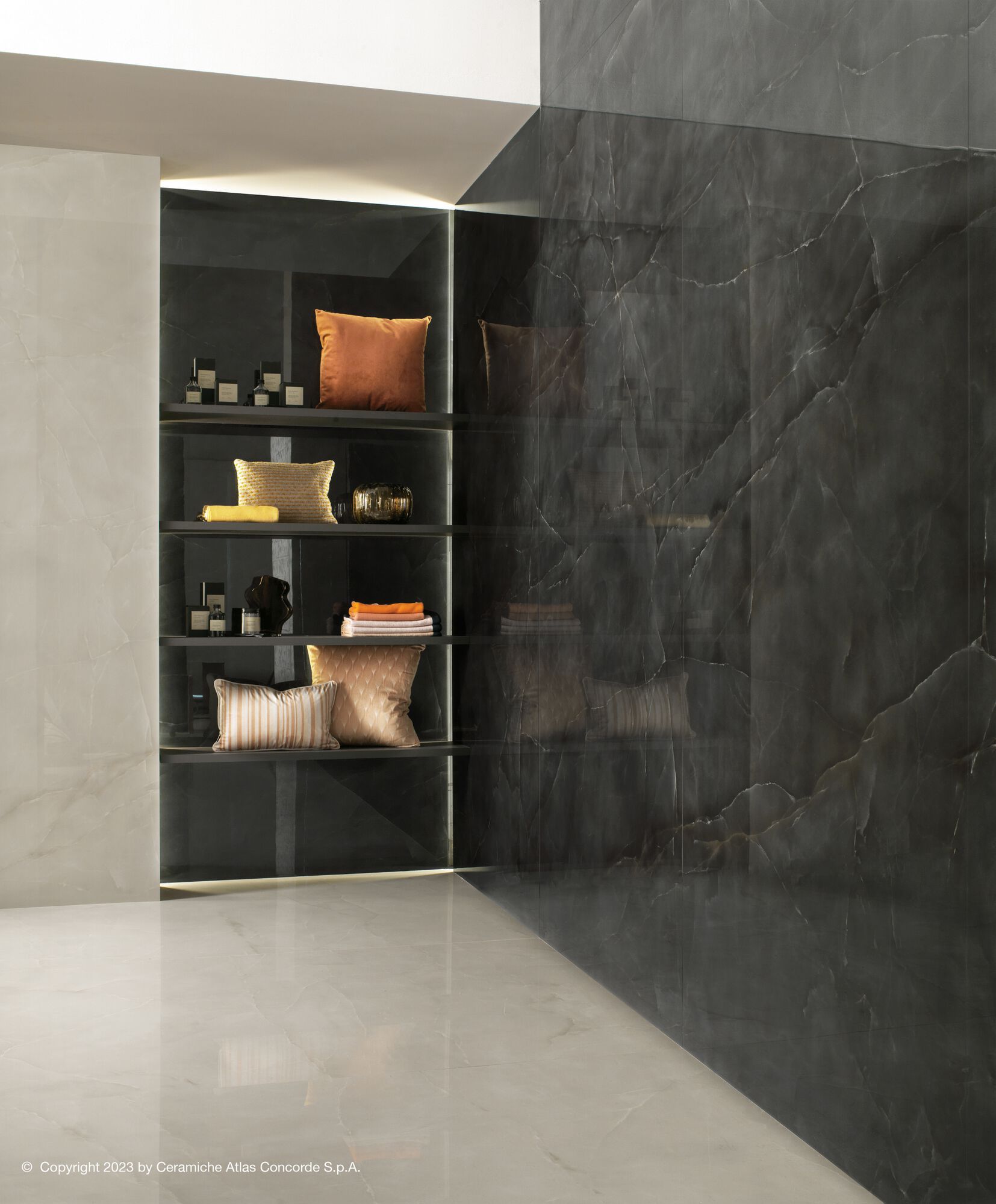 Напольное / керамогранит с эффектом оникса Atlas Concorde Marvel Onyx ARCH-00100320 - Вид №4