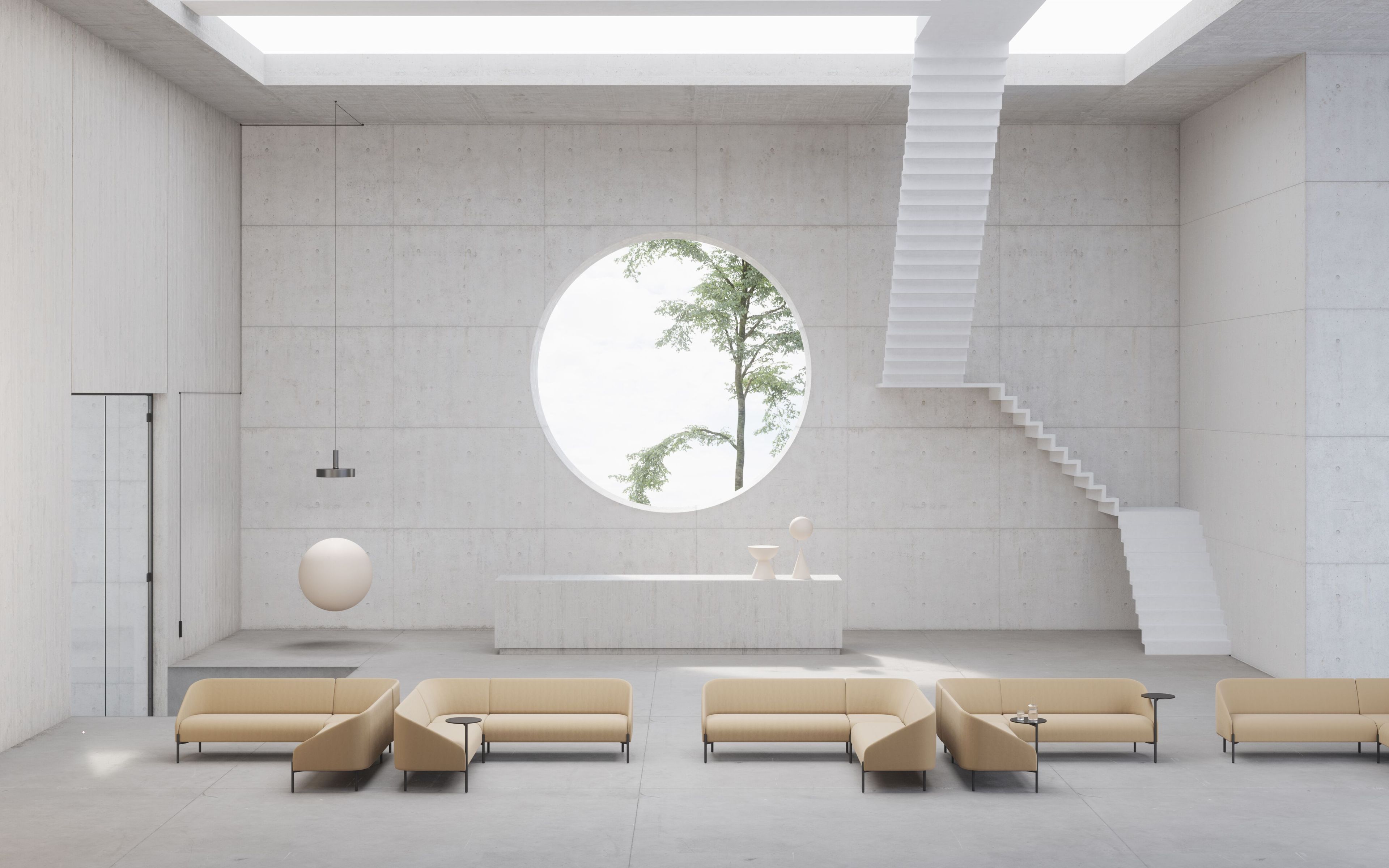 4-местный угловой диван из ткани Cascando Bond ARCH-00121727 - Вид №1