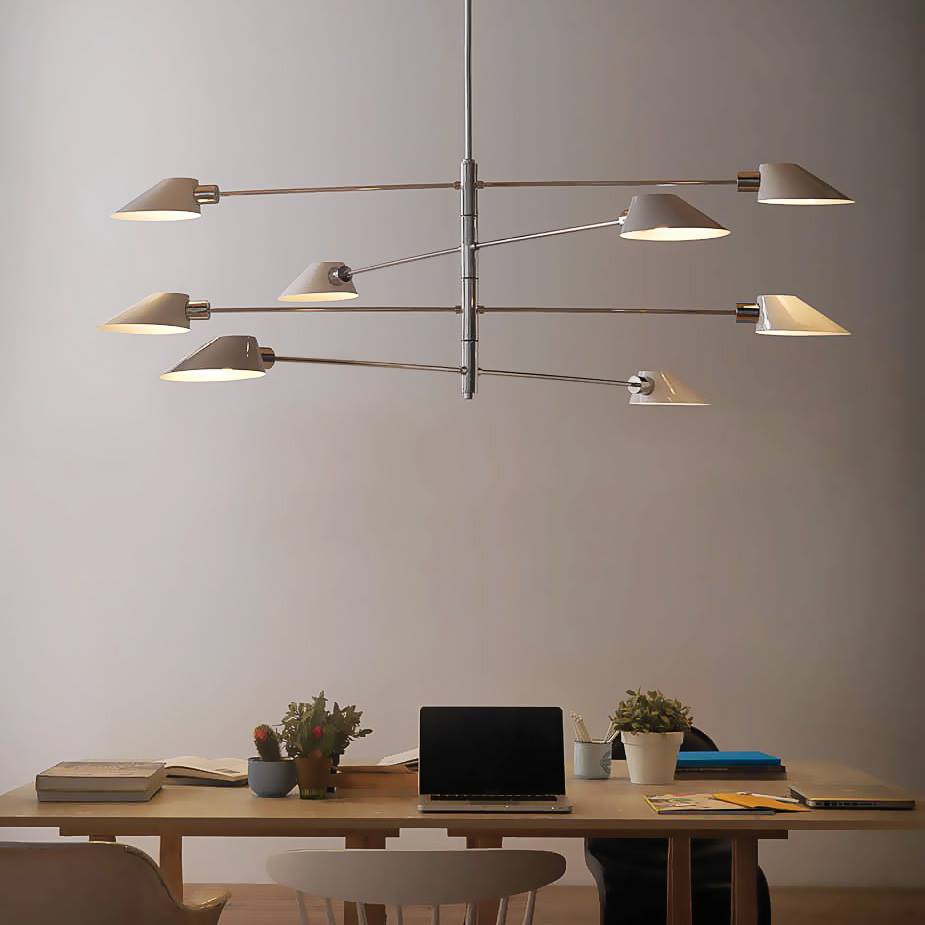 Aromas Cohen C1122/8 white люстра потолочная 107102 - Вид №1