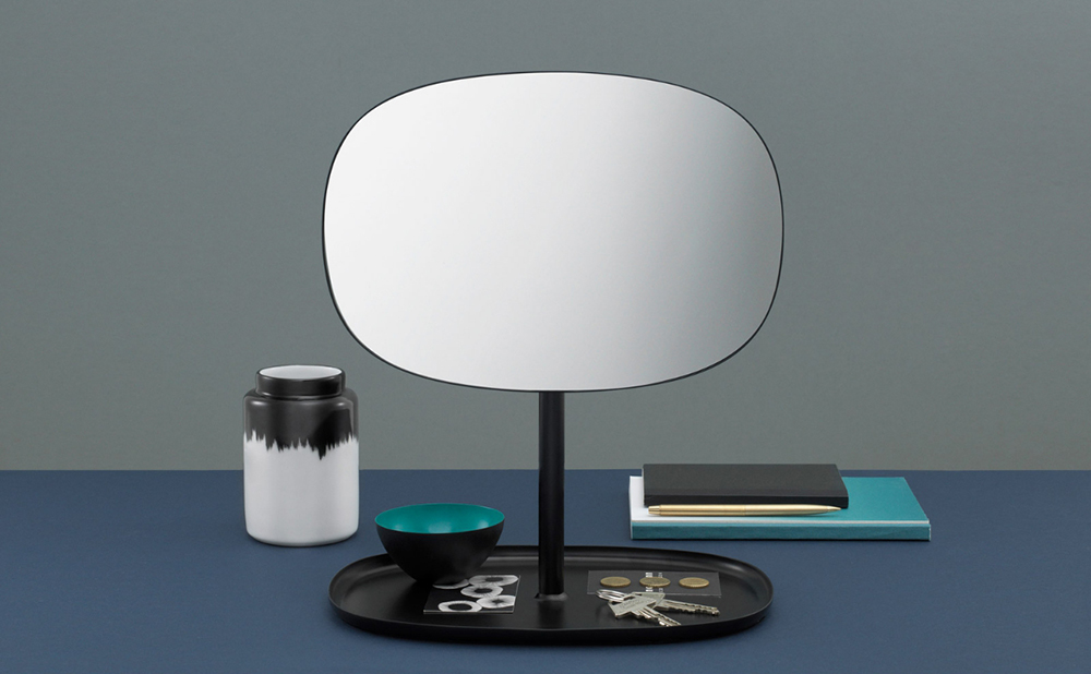 Зеркало настольное Flip жёлтое Normann Copenhagen 372030 - Вид №6