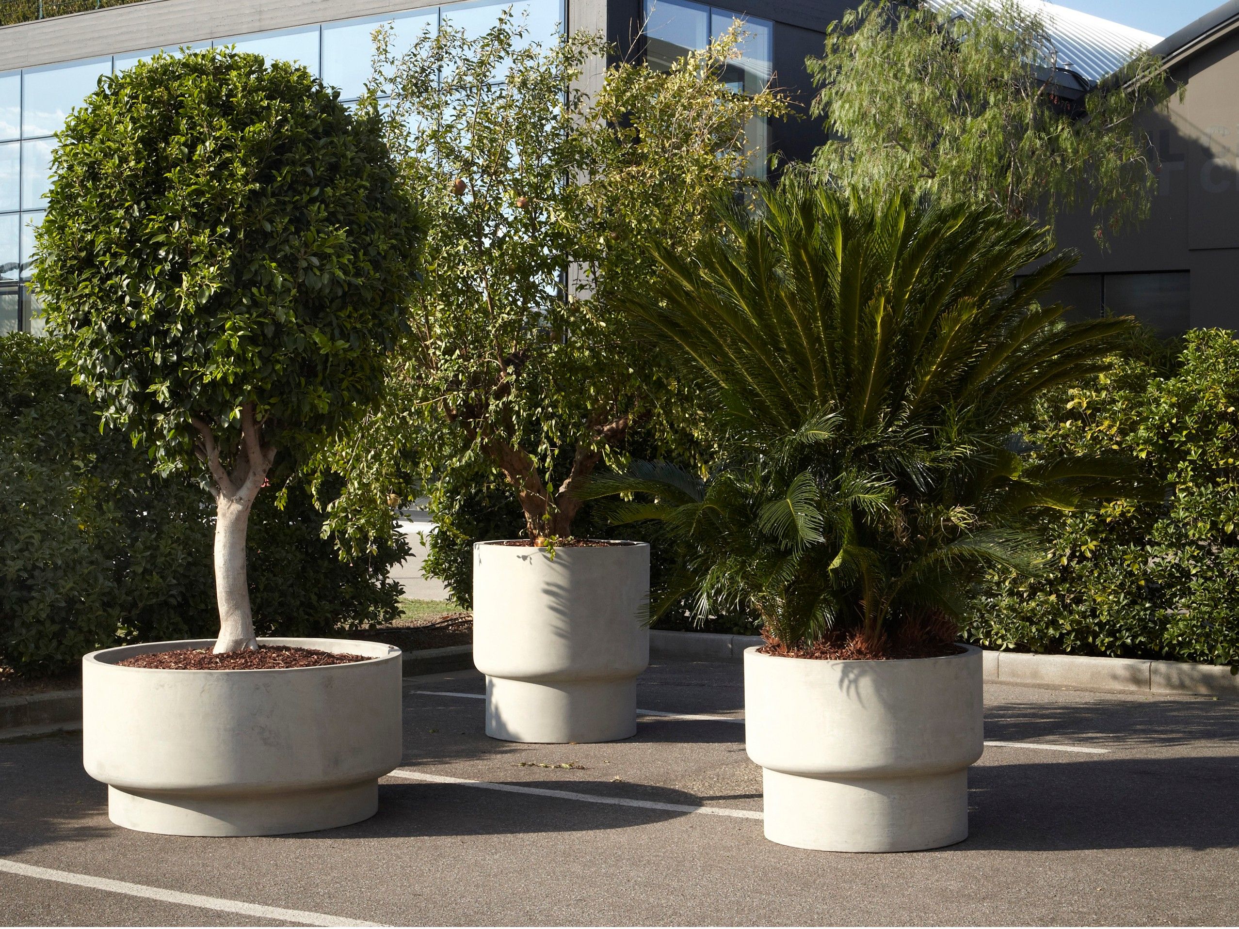 Бетонный садовый горшок Antoniolupi гиганты ARCH-00005178