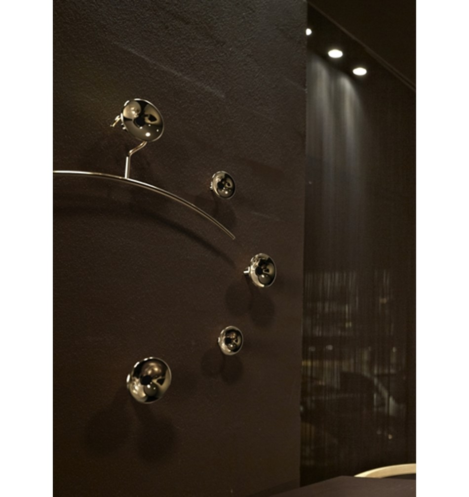 FROST Вешалка 1 "SLIM" » золото. Нержавеющая сталь Золото N1134-GO  - Вид №4