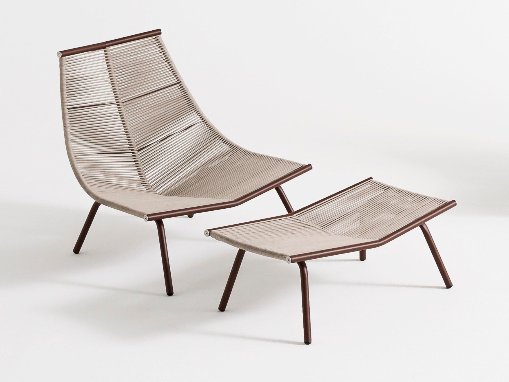 Веревочный садовый стул / подставка для ног RODA Laze ARCH-00130874 - Вид №2