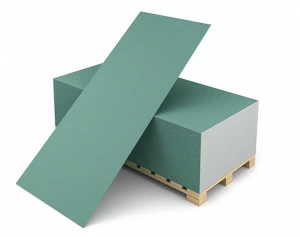 Гипсокартон влагостойкий ГКЛВ 3000х1200х12,5мм Магма