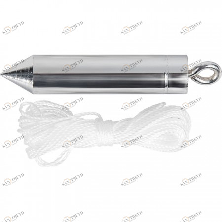 Отвес цилиндрический 100 гр шнур 5 метр Matrix 12636