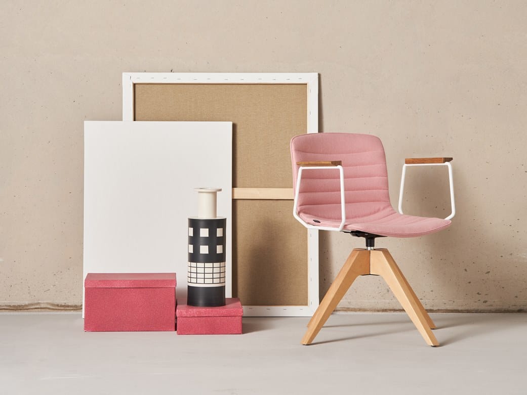 Операционный офисный стул с колесами на насесте Quinti Sedute Rudy ARCH-00028535 - Вид №4