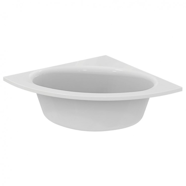 E124901 Встраиваемая угловая акриловая ванна 130х130 см Ideal Standard CONNECT AIR