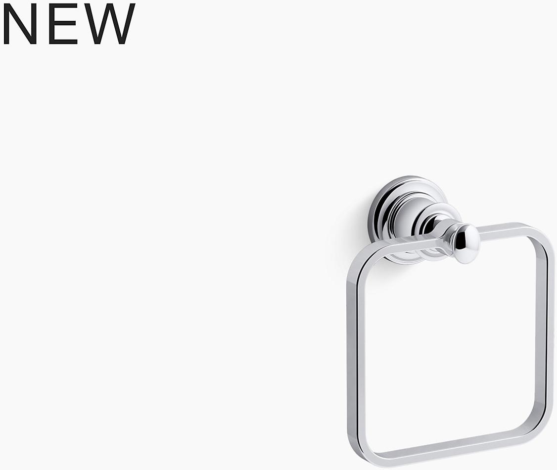 KOHLER Реликвия кольцо для полотенца K-26496-CP  - Вид №1