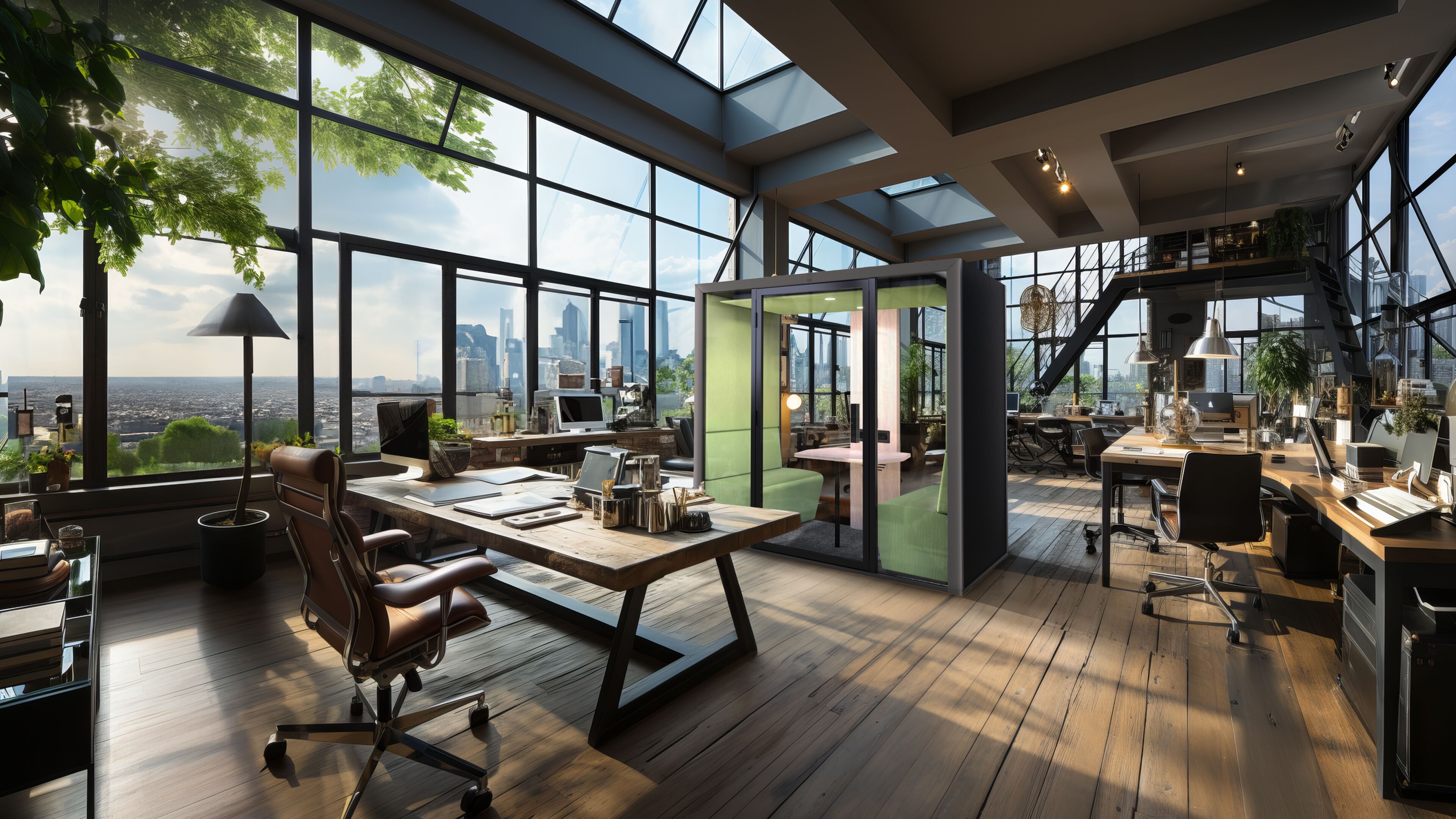 Акустическая кабина для встреч Blabla-Cube бюро ARCH-00017712 - Вид №1