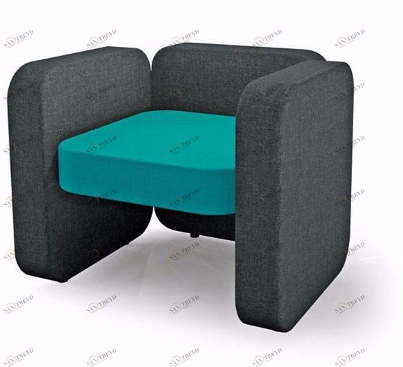 FIT INTERIORS Кресло из ткани с подлокотниками I-d sun-id-1481391