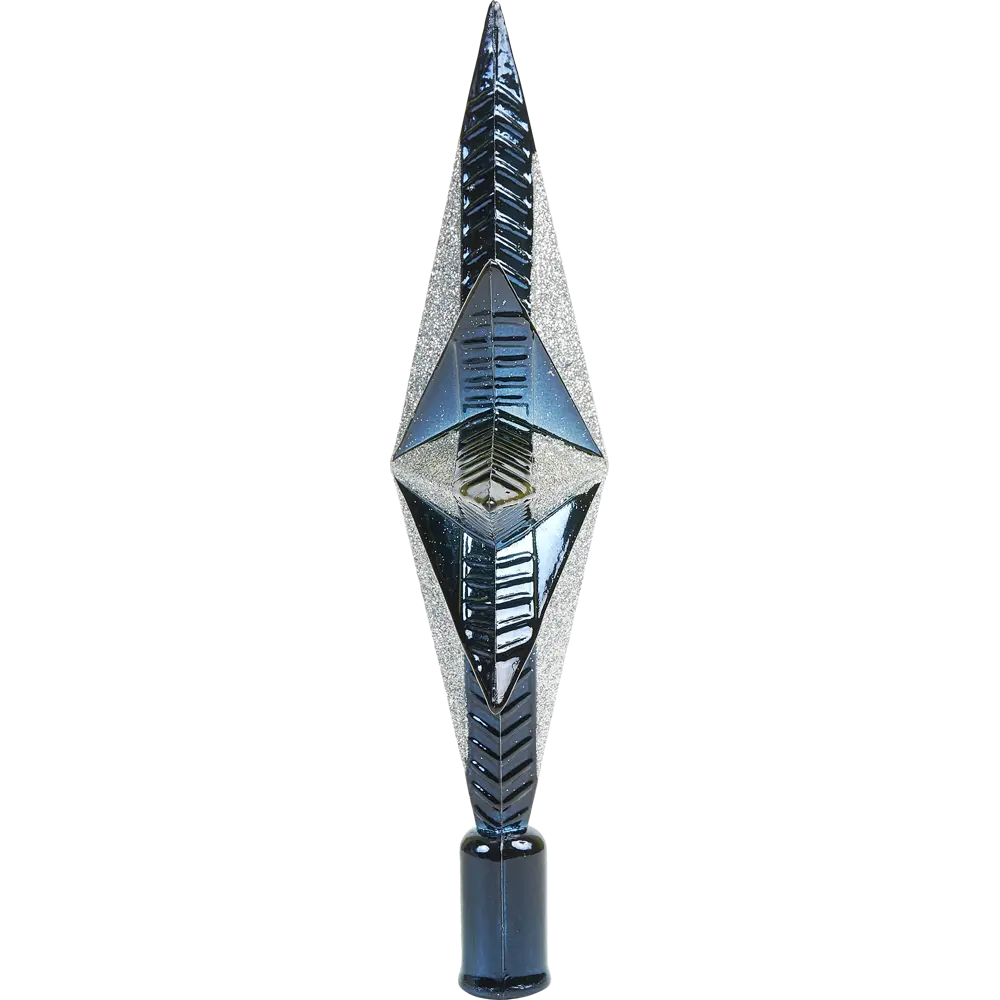 84751280 Верхушка на елку Звезда Семиконечная h20 см синий STLM-0951099 Santreyd  - Вид №2