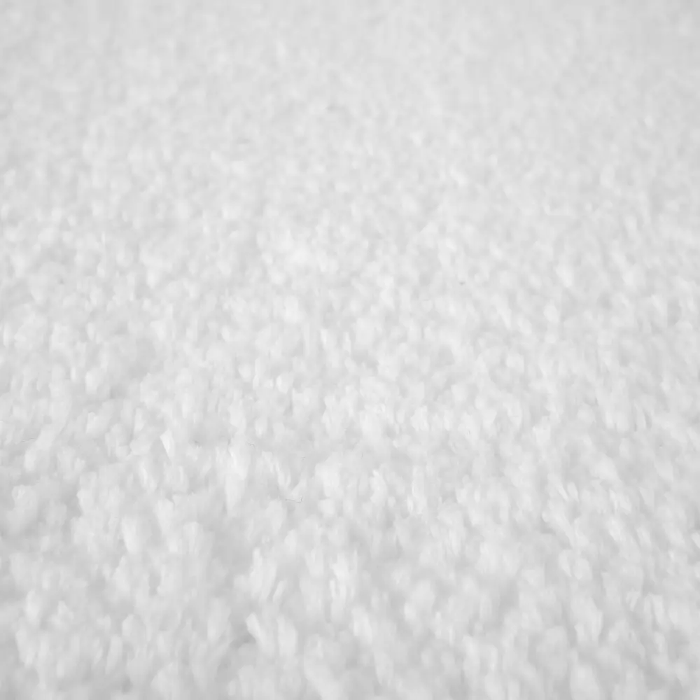 Ковер полиэстер Лавсан Снежный 80х150 см цвет белый Amigo STLM-2173124 - Вид №3