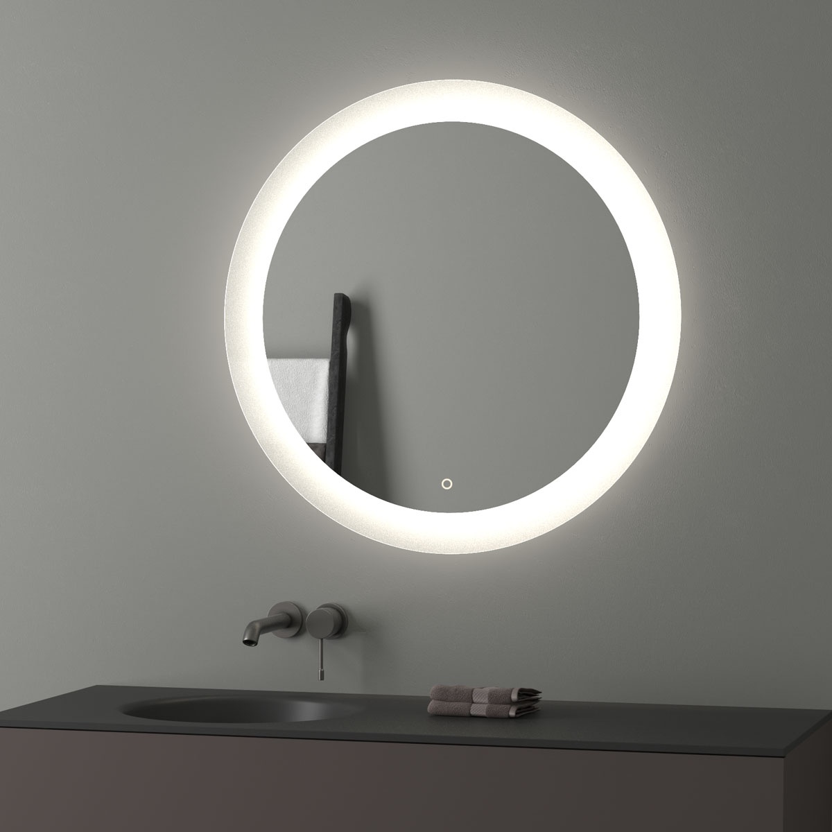 BY 2625 Зеркало с LED-подсветкой 19,5 W EVOFORM Ledshine - Вид №5