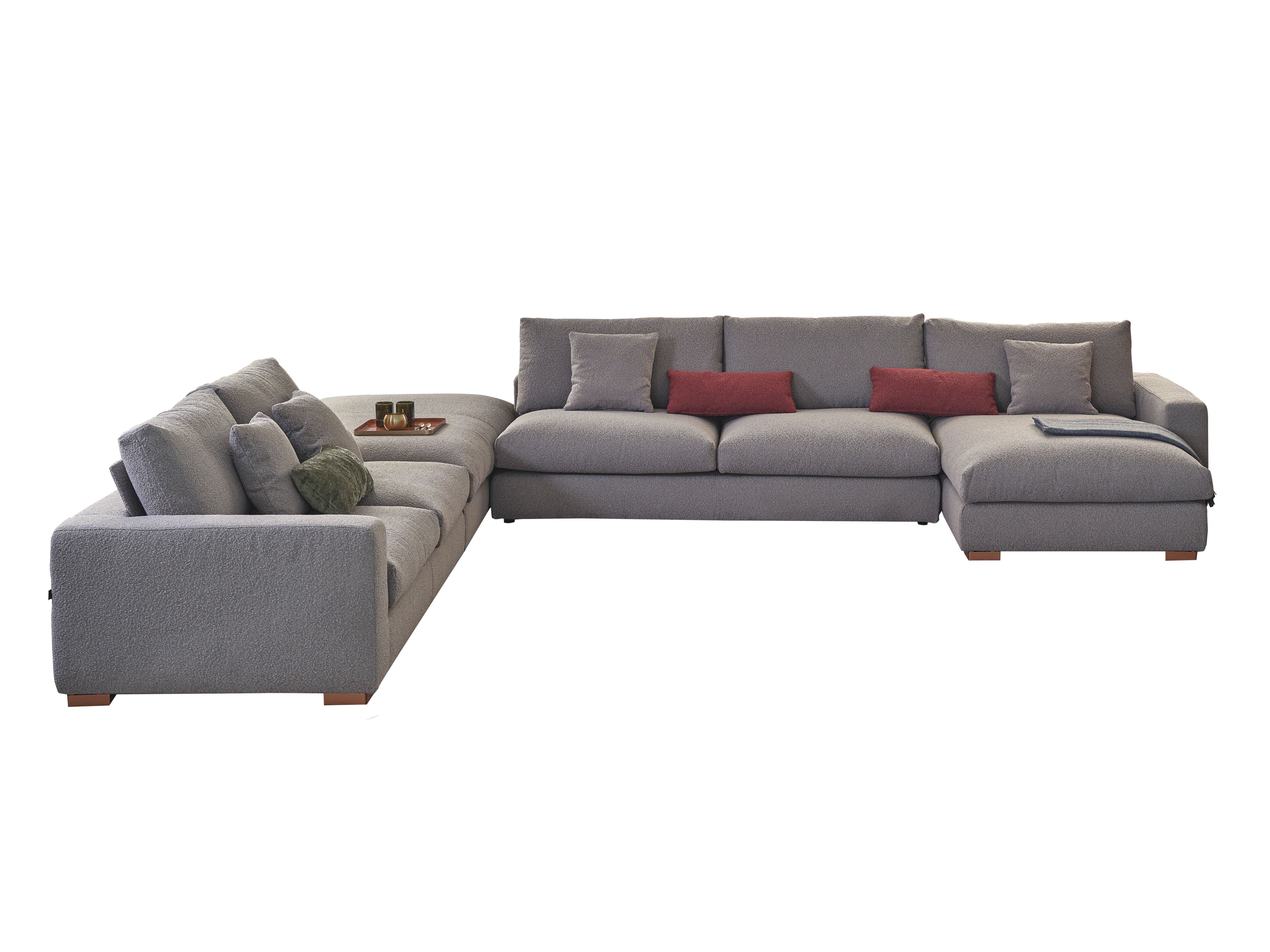 Модульный угловой диван из ткани Bontempi Casa SUNSET ARCH-00048740