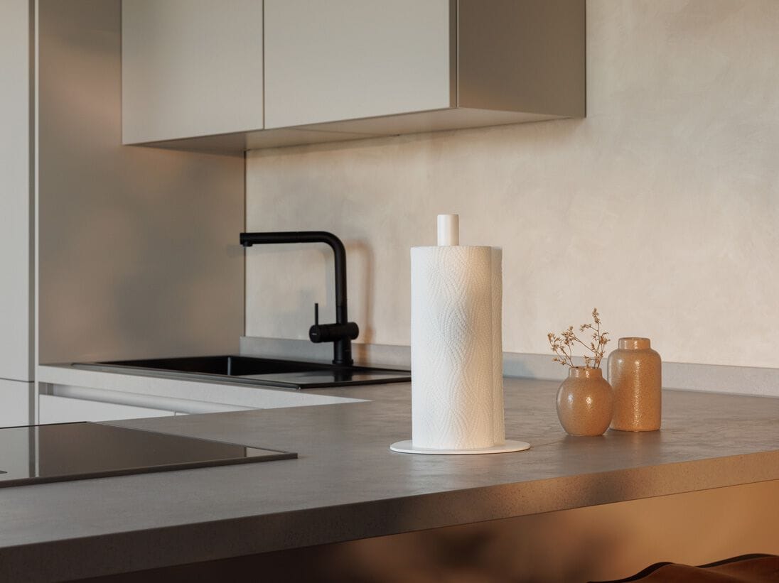 Держатель для туалетной бумаги из нержавеющей стали с порошковым покрытием Metallbude IVANA ARCH-00048748 - Вид №2