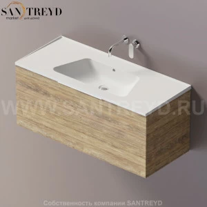Flaminia BLOOM Тумба под раковину 120 см с 1 ящиком BBX945.WQ