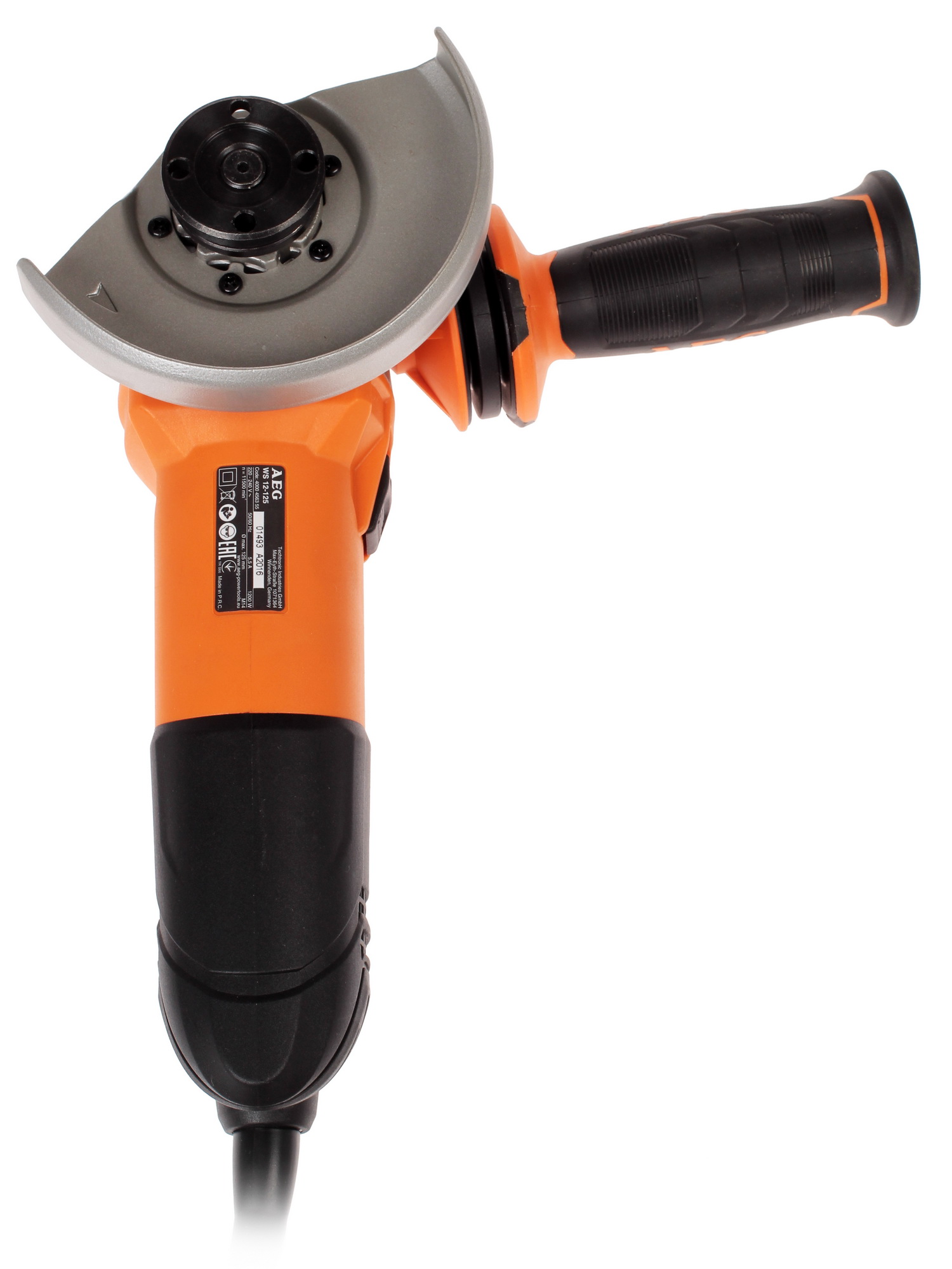 Углошлифовальная машина (УШМ) AEG WS12-125 1064691 STDN-0073573 - Вид №3