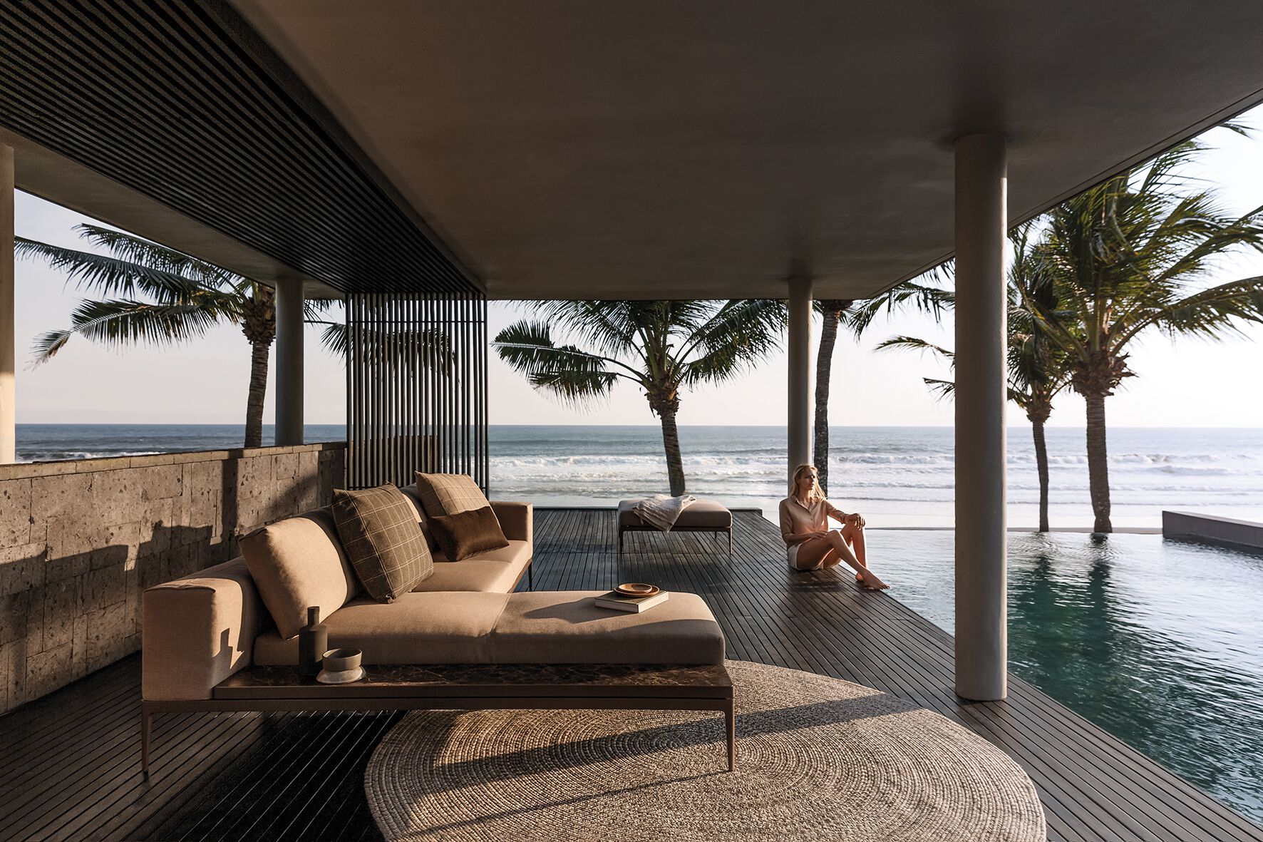 Ткань сад шезлонг Gloster сетка ARCH-00047578 - Вид №19