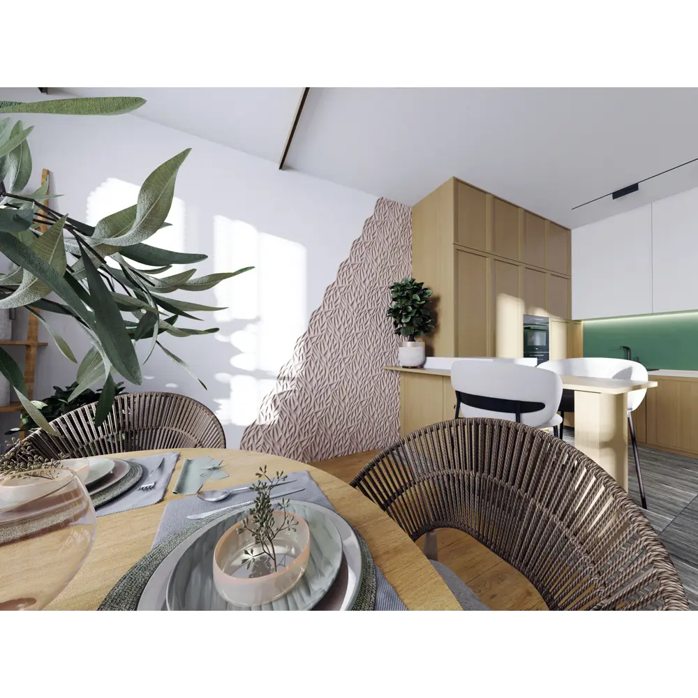 Декоративная 3D панель Dekohaus Rami Lux для стильного интерьера 89418682 STLM-1565258 - Вид №5