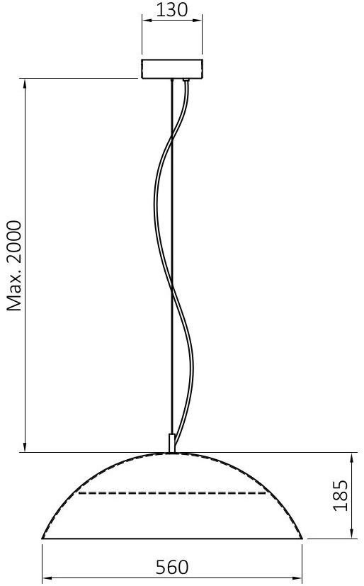 Hind Rabii Металлический светодиодный подвесной светильник Ond'a sun-id-1352220 - Вид №2