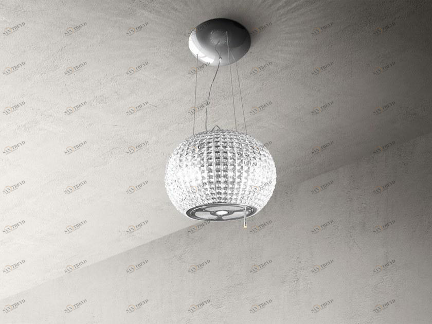 Elica Островная вытяжка из нержавеющей стали и стекла со встроенным освещением Star sun-id-1369053