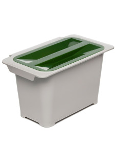 Контейнер для мусора на дверцу Eta 5 Light Grey