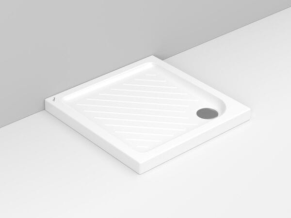 Керамический нескользящий квадратный поддон для душа Ceramica Dolomite Gemma2 ARCH-00002184