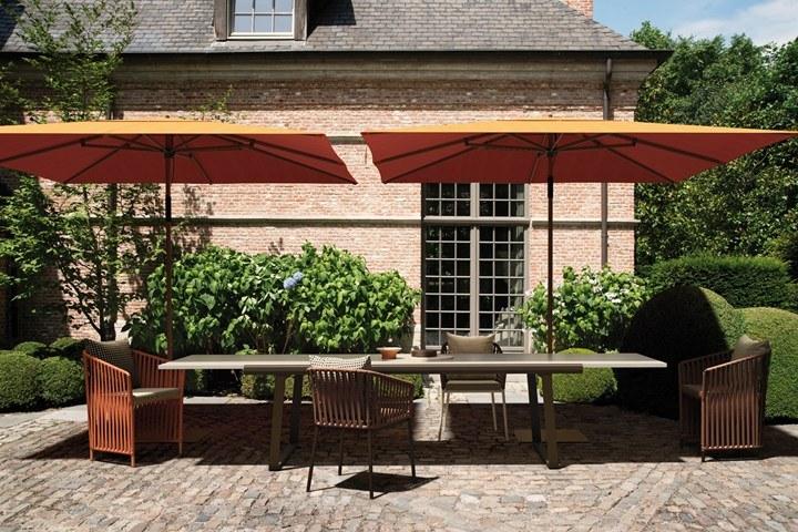 Kettal Садовый стол из тикового дерева раздвижной Bitta #70701 / #70703 - Вид №2