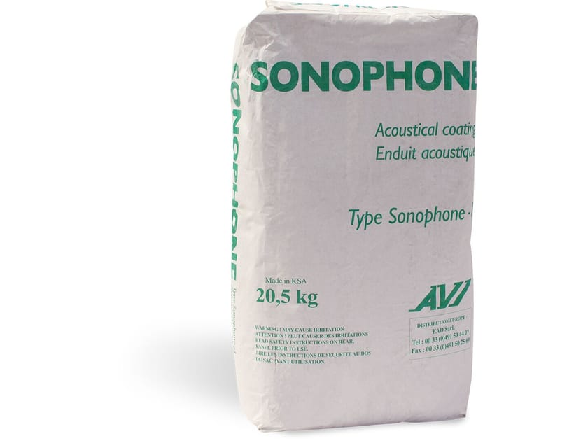Предварительно смешанная штукатурка с высоким звукопоглощением EDILTECO Group SONOPHONE ARCH-00057734